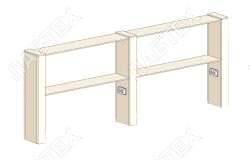 Надстройка для стола ЛАБТЕХ ПМ-3 1924*250*800 Лабтех  по лучшей цене с доставкой - интернет-магазин Прогрессивные решения