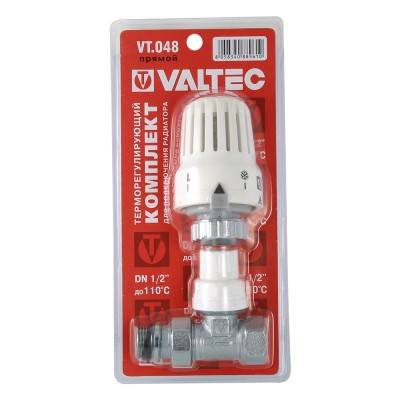 Купить Терморегулятор радиаторный прямой VALTEC по лучшей цене с доставкой - интернет-магазин Прогрессивные решения